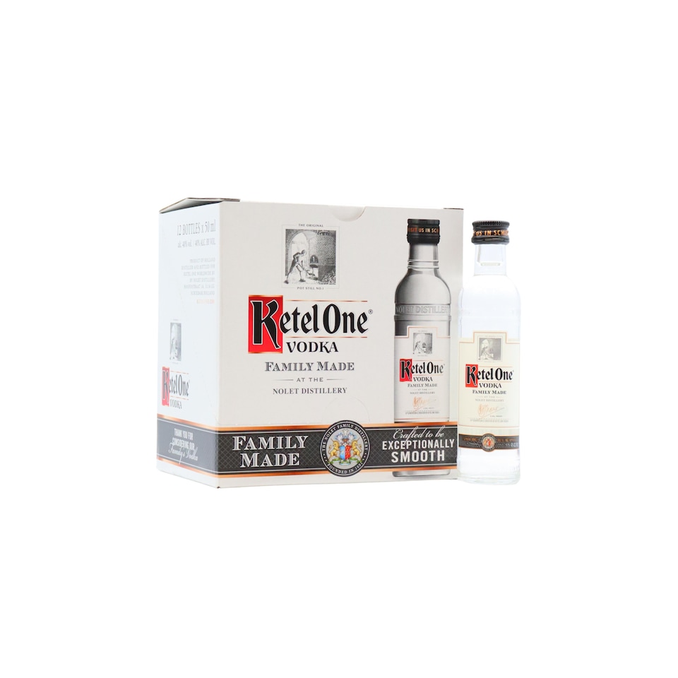 Ketel One - Premium Vodka Miniatures (12 x 5cl)