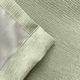 image 4 of Matrix Green Curtains 66 x 72 inch (168 x 183 cm) Room Darkening Pencil Pleat Thermal Noise Reducing Curtains for Bedroom and Living Room