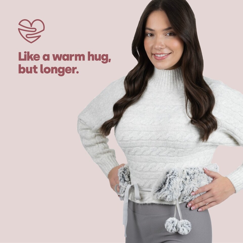 image 1 of Wrap Around Hot Water Bottle Faux Fur
