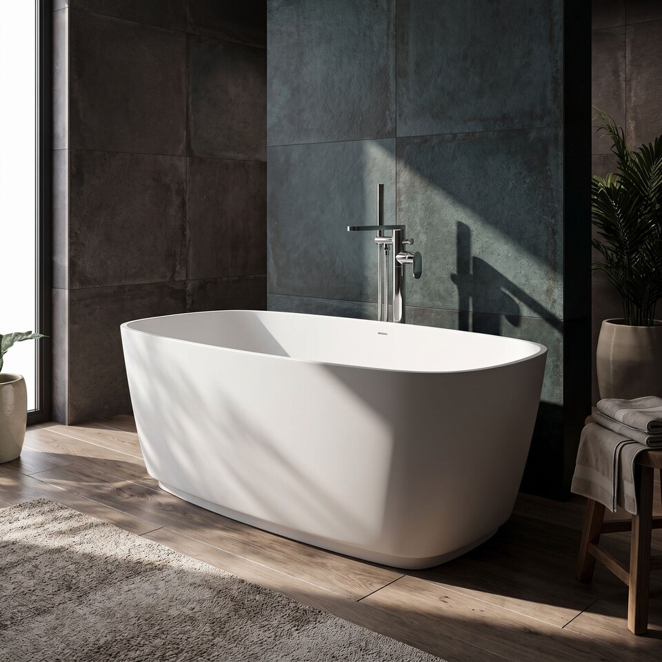 image 1 of Balterley Divita Bath 1495 x 720 (No Waste)
