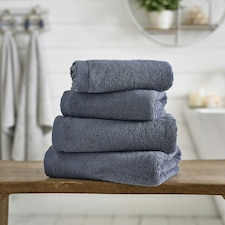 Egyptian Cotton Spa Quality Absorbent Bathroom Towels - Soft & Premium Comfort - Hand, Bath, Sheet Blue | Midnight | Bath sheet