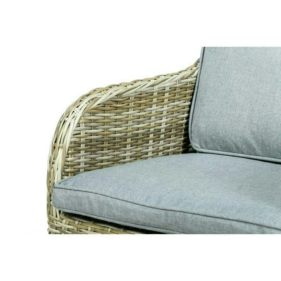 image 1 of Wentworth 6 Seater Ellipse Imperial Dining Set - H200 x W145 x L76 cm