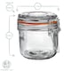 image 3 of Argon Tableware 6x Glass Storage Jar & Labels Set - 200ml - 4 Colour Seals Airtight Kitchen Storage Container Preserving Jar