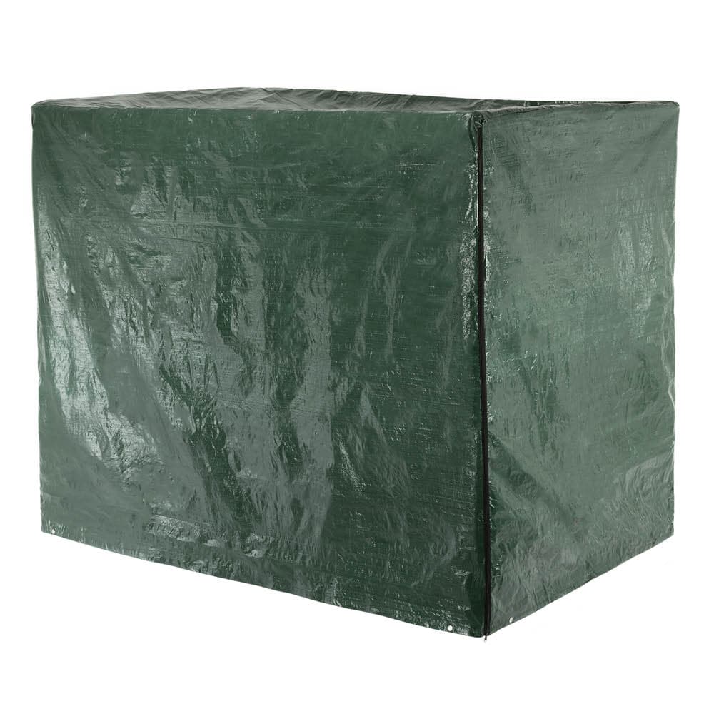 3-Seater Garden Swing Cover Green