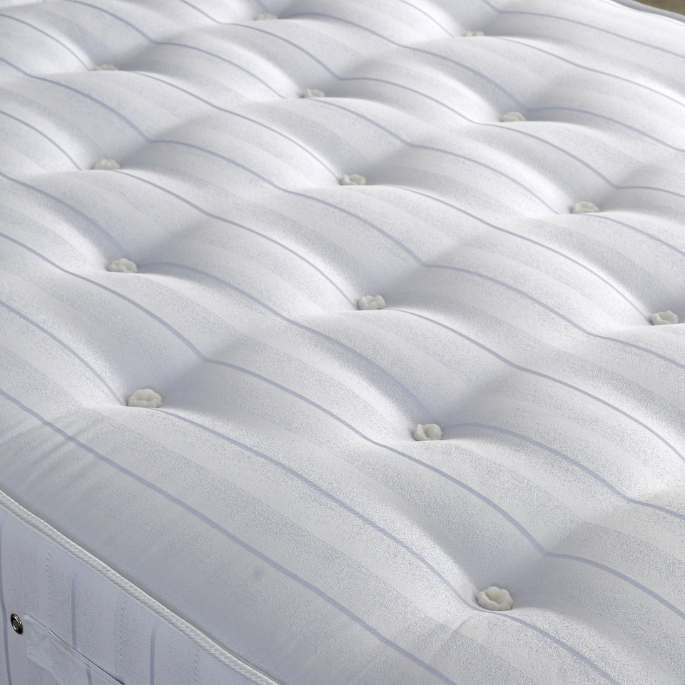 image 1 of Super Ortho Orthopaedic Duckegg Linen 4 Drawer Divan Set Super King