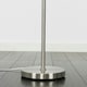 image 1 of ValueLights Traditional Style Brushed Chrome Double Twist Floor Lamp Base