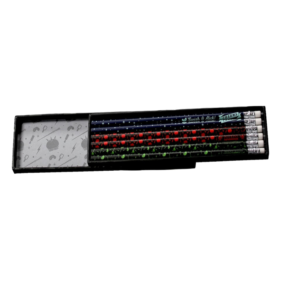 image 1 of Pencils Set of 6 - Harry Potter (Symbol Revival)