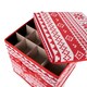 image 6 of OHS Christmas Bauble Storage Box Festive Decoration Organiser 64 Slots