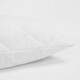 image 5 of OHS 2 x Pinsonic Quilted Soft Touch Cushion Cover Pillow Protector, 48x74cm - White