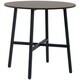 image 1 of HOMCOM 80cm Round Kitchen Table, Dining Table for Small Spaces, Steel Leg