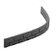 image 6 of Recycled Rubber Garden Lawn Edging Ultra Curve Bricks - Grey - Pack of 4