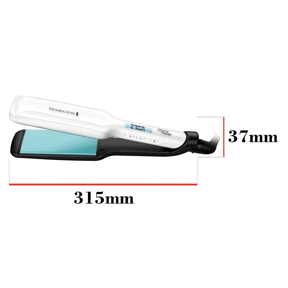 image 1 of Remington Shine Therapy Wide Plate Hair Straighteners