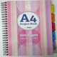 image 3 of Silvine A4 5 Part Project Divider Book