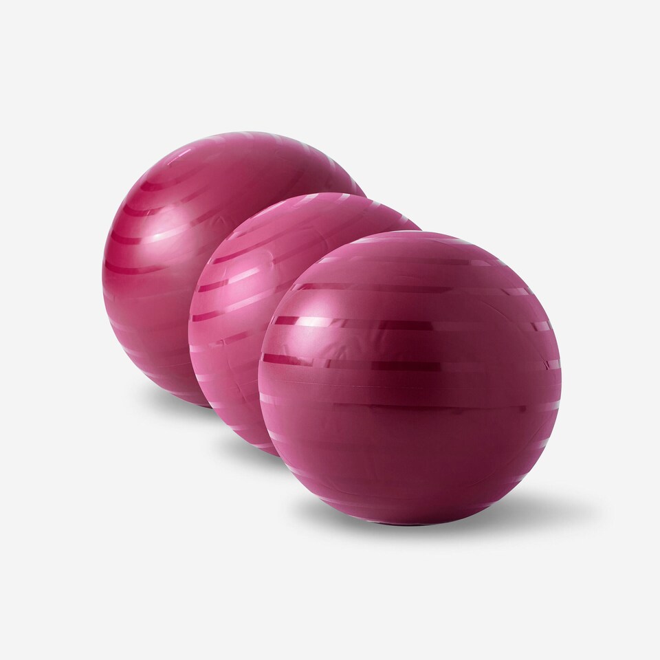 image 1 of Decathlon Size 2 / 65 cm Durable Swiss Ball - Pink