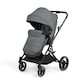 image 3 of Atom 3-in-1 Travel System & Astral Car Seat – Birth to 22kg, Compact, Lightweight and Convertible, Changing Bag, Rain Cover and Cup Holder (Graphite Grey)