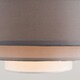image 2 of ValueLights Pair Of Modern 3 Tone Grey 5 Tier Cylinder Ceiling Pendant Light Shades