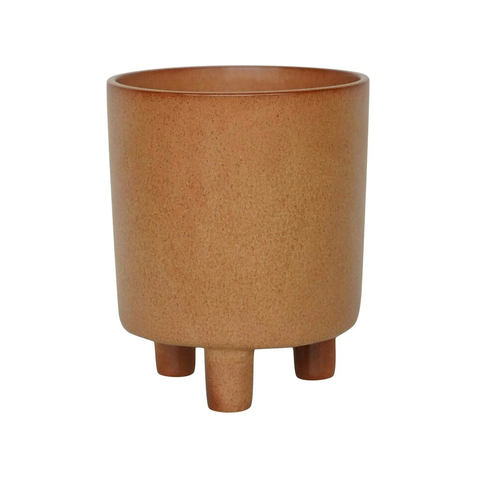 image 1 of Pisa Planter - Ceramic - L20 x W20 x H24 cm - White | White