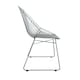 image 3 of Ellis Accent Dining Chair Grey Metal