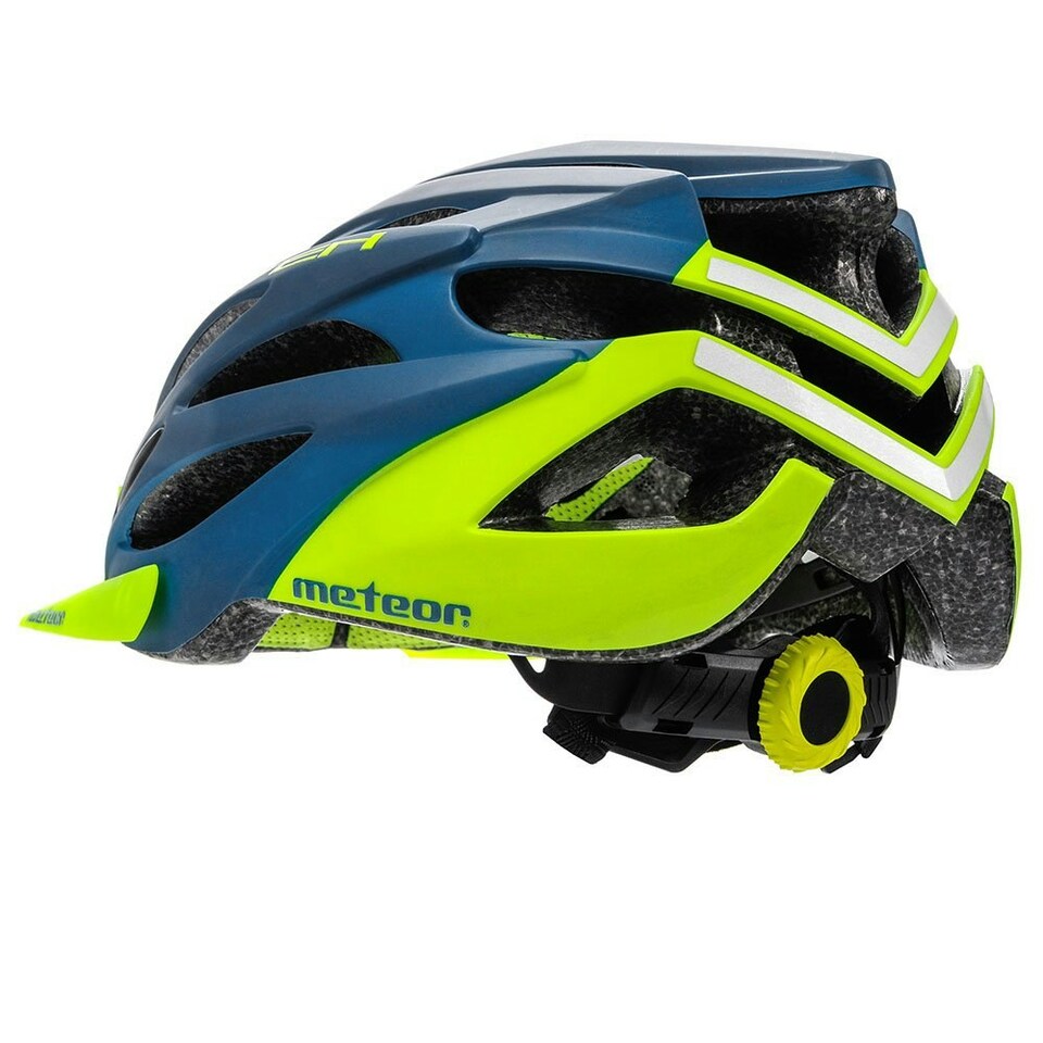 image 1 of Meteor Marven Cycle Helmet MTB Bike Skateboard Scooter Safety Gear | Blue | Navy-Gr | M