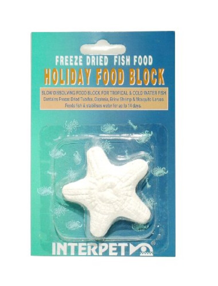 image 1 of Blagdon Interpet Holiday Food Block - 0461, 1 Pack