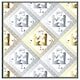 image 3 of Egyptian hieroglyphs in gold & silver (Picture Frame) Brown | XS