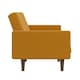 image 5 of Paxson Clic Clac Sofa Bed in Mustard Fabric | Yellow | MUSTARD | Three Seater
