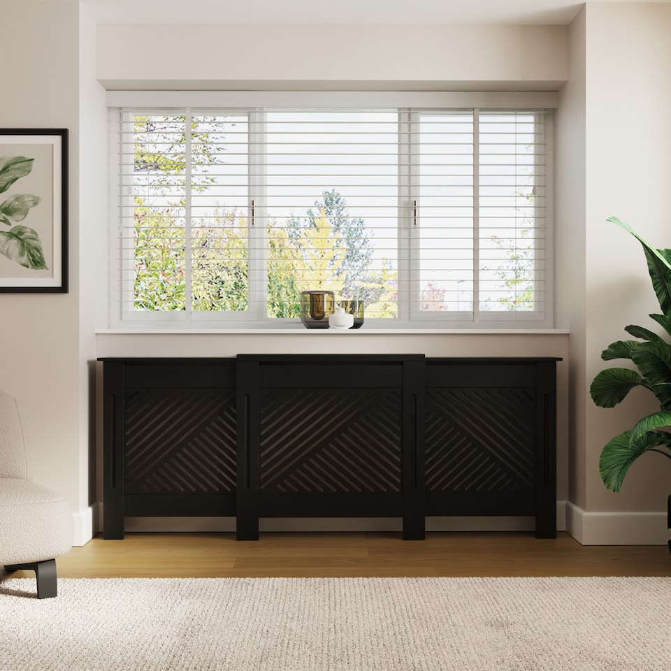 Kobe Mini Radiator Kobe Chevron Adjustable Radiator Cover - Tesco Groceries