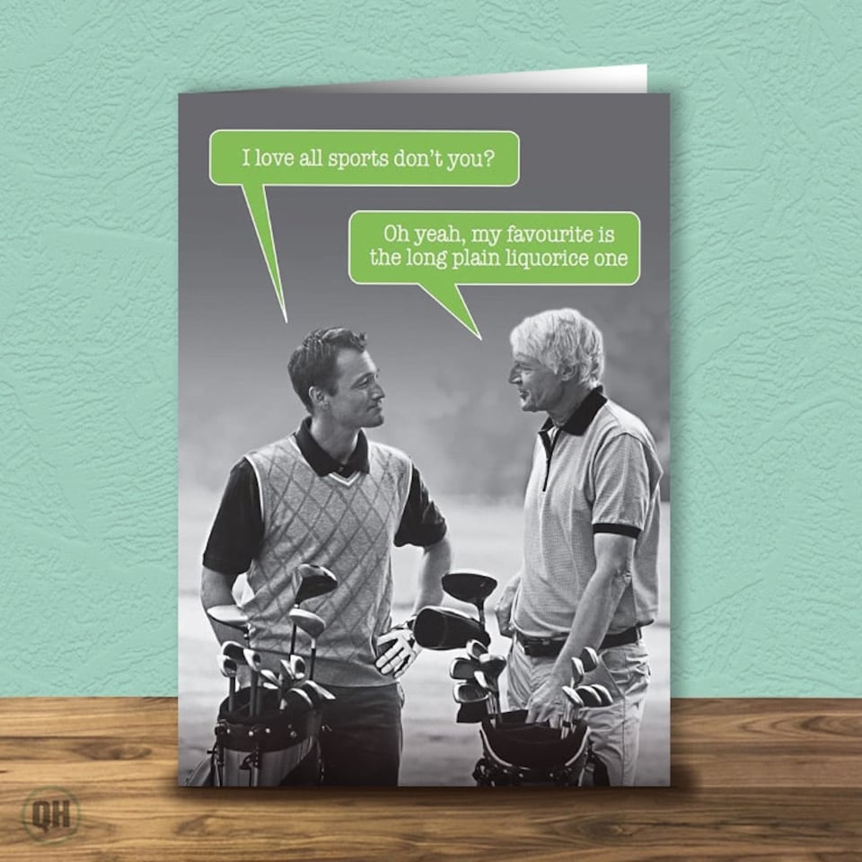 I Love All Sports Don't You? Birthday Card