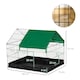 image 4 of PawHut Rabbit Cage Guinea Pig Small Animal Playpen Water Proof Roof 90x75x75 cm