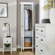 image 6 of Bellevue 1 Or 2 Door Wardrobe MDF Bedroom Furniture White White | 2 Door