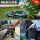 image 5 of 30m Reinforced Garden Hose Pipe Heavy Duty PVC Braided 3 Layer Water Hose Kink Free, Leakproof & Burst Resistant Hosepipe Reel