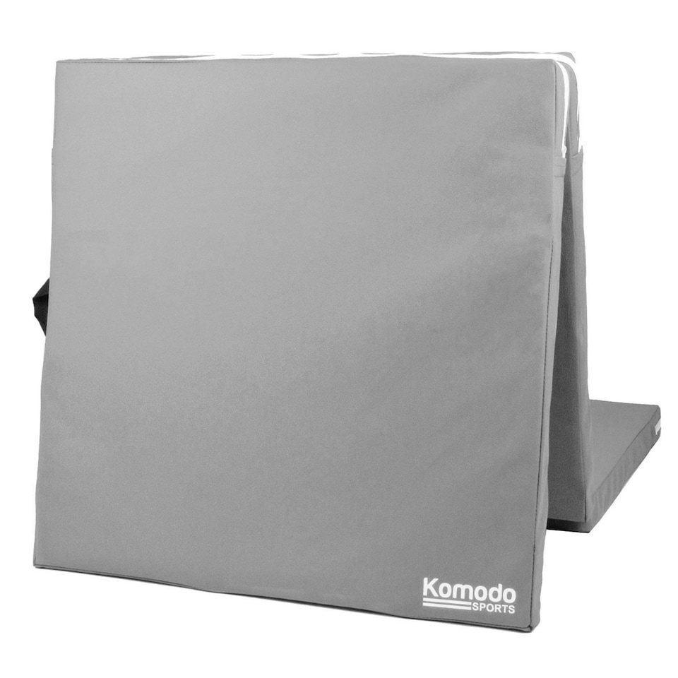 image 1 of Komodo Tri Folding Yoga Mat - Grey