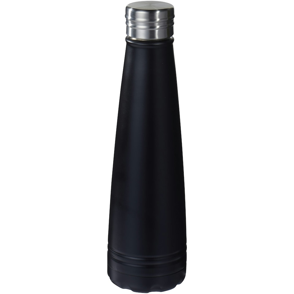 Avenue Duke Copper Vacuum Insulated Bottle - Solid Black - 25.5 x 7.4 cm