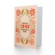 image 2 of Vintage Year Floral Flowers Her Born 1945 Aged 80 Years Old 80th Birthday Card