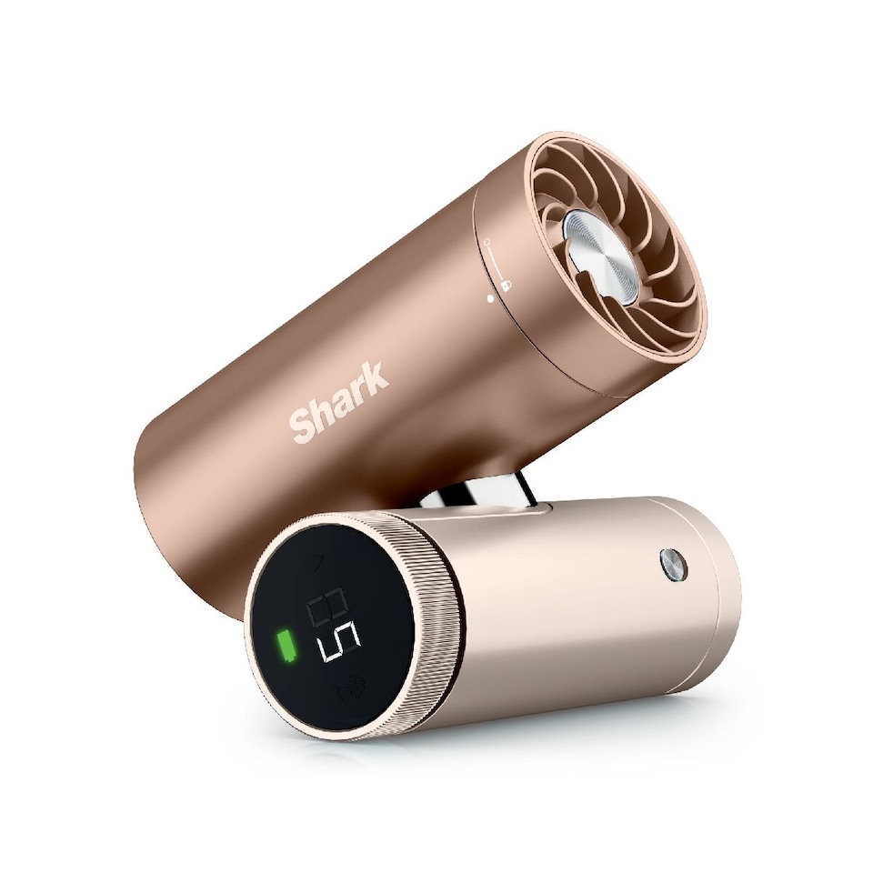 image 1 of Shark ChillPill 3-in-1 Fan, Mist & InstaChill System FA022UKBR Iced Latte