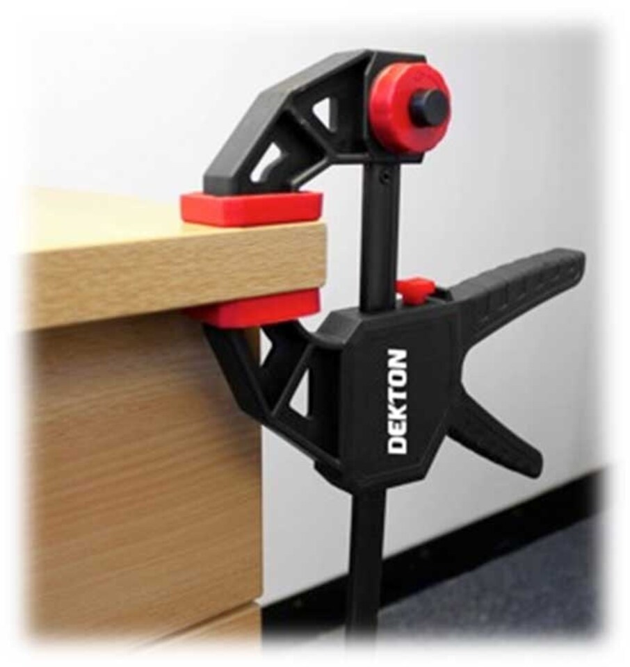 image 1 of 24 Rapid Bar Clamp Professional Nylon Handle ABS Rotation 45kg Clamp Force