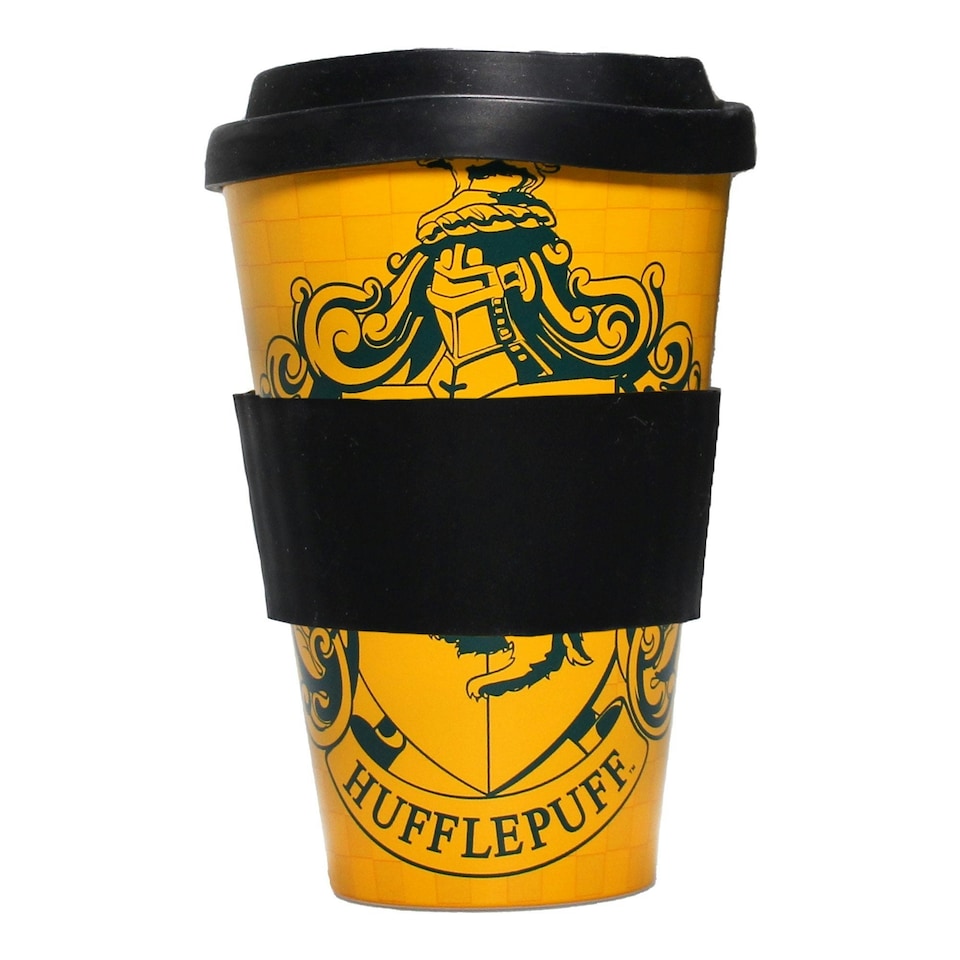 image 1 of Travel Mug RPET (400ml) - Harry Potter (Proud Hufflepuff)