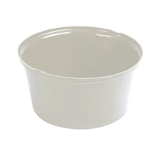 Stubbs Heavy Duty Feed Bowl - White - One Size
