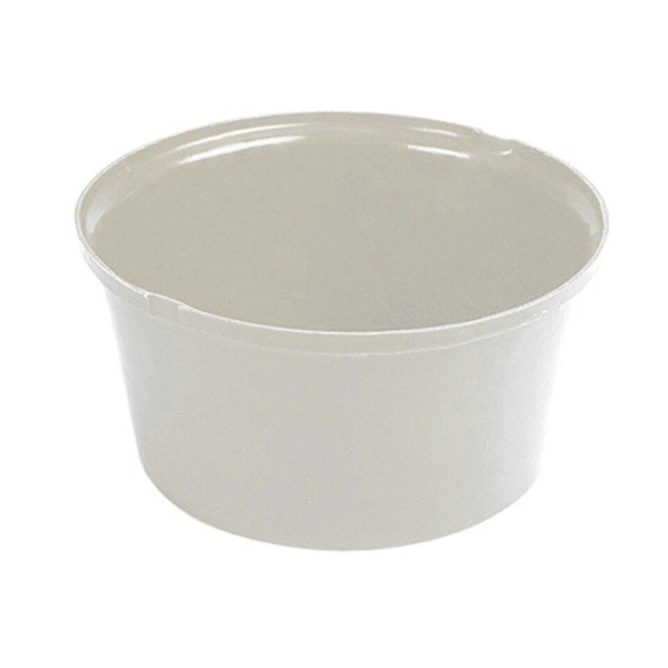 Stubbs Heavy Duty Feed Bowl - White - One Size