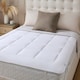 image 1 of Silentnight Natural Wool Collection Mattress Topper, Double | White | 1