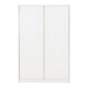 image 2 of Malvern 2 Door Wardrobe - L50.5 x W80 x H180 cm - White White