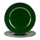 image 1 of Argon Tableware Metallic Charger Plates - 33cm - Green - Pack of 6