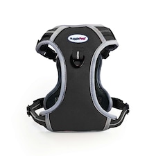 HugglePets Activity & Travel Dog Harness Black | XL