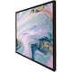 image 3 of Pink & blue marble (Picutre Frame) Grey | XS