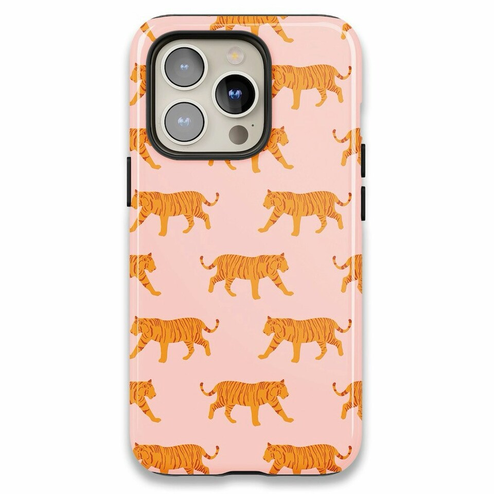 image 1 of Tigers Phone Case | Pink | Galaxy S22 Plus
Tough | Galaxy S22 Plus
Tough