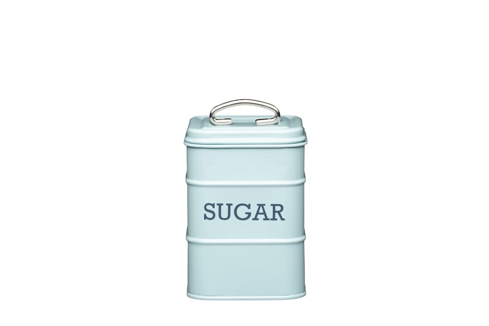image 1 of KitchenCraft Sugar Tin Blue Metal