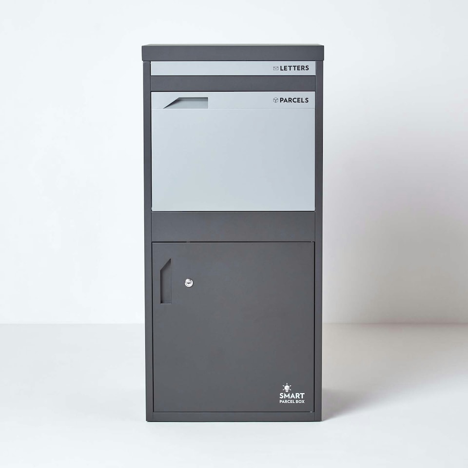image 1 of SMART PARCEL BOX® Extra Large Front & Rear Access Dark Grey Grey