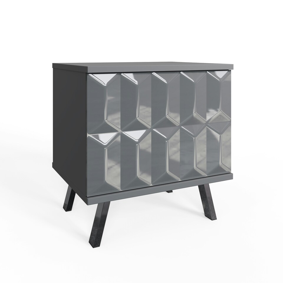 image 1 of Frank Olsen Elevate Lamp/ Side Table Black | Black