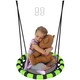 image 1 of AIYAPLAY Kid Nest Swing Seat, 60cm Diameter Round Saucer Swing Set, Black