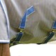 image 3 of Weatherbeeta Comfitec Ripshield Plus Combo Neck Ultra Belly Wrap Horse Turnout Rug - White/Blue - 5´ 6"